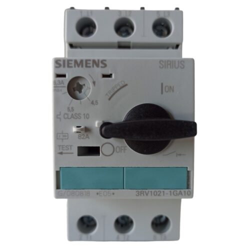 Автомат захисту двигуна Siemens 3RV1021-1GA10 (3RV2011-1GA10) 4,5-6,3A 2.2 -3.0 кВт