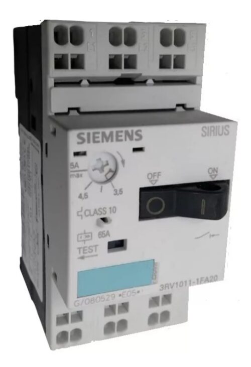 Автомат захисту двигуна Siemens 3RV1011-1FA20 3,5-5A