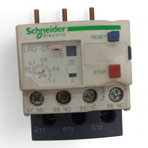 Реле теплове Schneider	LRD05 0,63-1A (б/у)