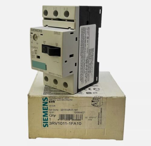 Автомат захисту двигуна Siemens 3RV1011-1FA10 3,5-5A