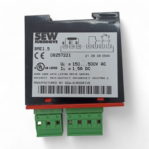Модуль випрямляча гальма Випрямлювальний модуль Випрямляч електромагнітного гальма SEW BME 1.5 150 – 500 VAC