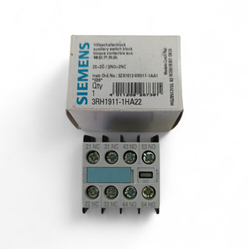 Додатковий контакт / блок контакт Siemens 3RH1911-1HA22 2NO + 2NC