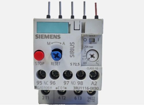 Теплове реле захисту 3RU1116-0KB0 0,9-1,25A