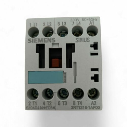 Контактор Siemens 3RT1316-1AP00, 9А 220V AC, 4-х полюсний
