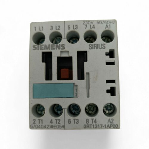 Контактор Siemens 3RT1317-1AP00, 12А 220V AC, 4-х полюсний