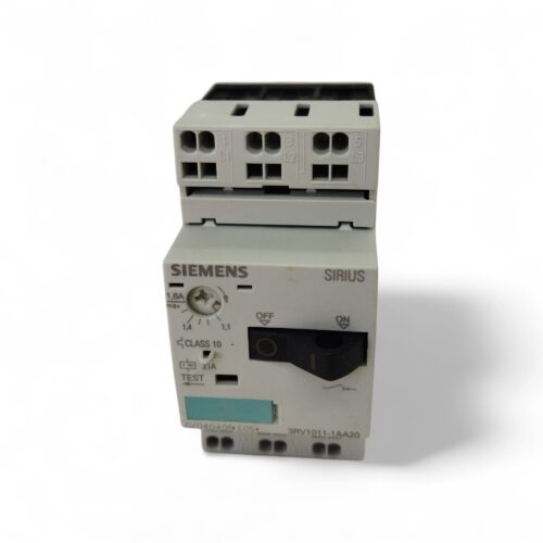 Автомат захисту двигуна Siemens 3RV1011-1AA20 (3RV2011-1AA20) 1.1-1.6A 0,55кВт