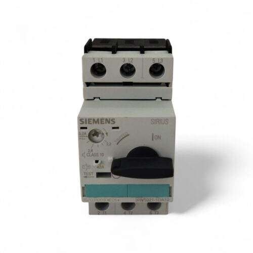 Автомат захисту двигуна Siemens 3RV1021-1DA10 (3RV2021-1DA10) 2,2-3,2A 1,1-1,5кВт