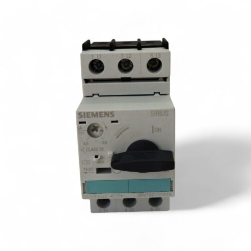 Автомат захисту двигуна Siemens 3RV1021-1FA10 (3RV2021-1FA10) 3,5-5A 1,5-2,2кВт