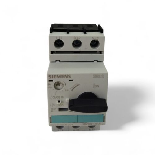 Автомат захисту двигуна Siemens 3RV1021-1HA10 (3RV2021-1HA10) 5,5-8A 3-4кВт
