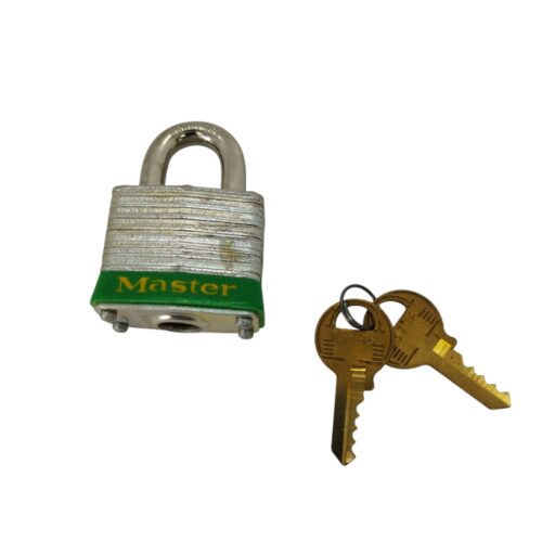 Замок сталевий пластинчастий Master Lock 3MKLHGRN (зелений)