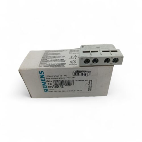 Додатковий контакт / блок контакт Siemens 3RV1901-1E 1NO+1NC
