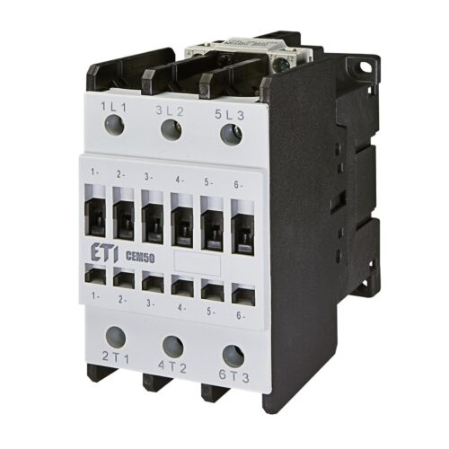Контактор ETI CEM50, 50А 400V AC