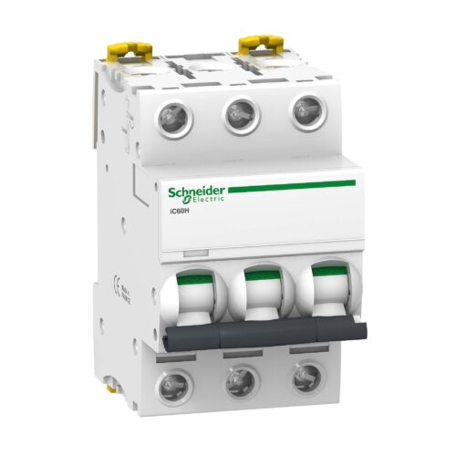 Автоматичний вимикач iC60H 3P 0,5A D Schneider Electric A9F85370